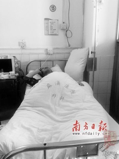 舒某目前在医院接受治疗。闫昆仑
