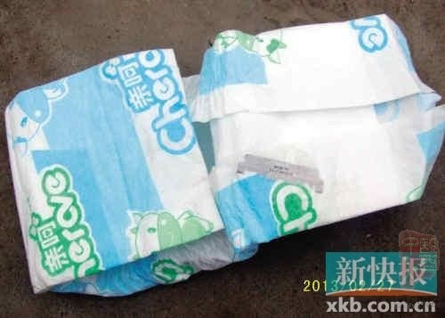 亲呵牌尿不湿被曝内藏刀片(图)