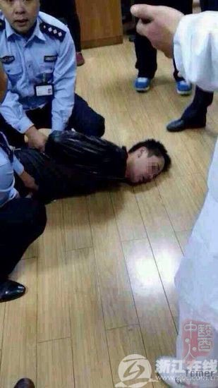 浙江一医院3名医生被患者砍伤 行凶者已被抓获