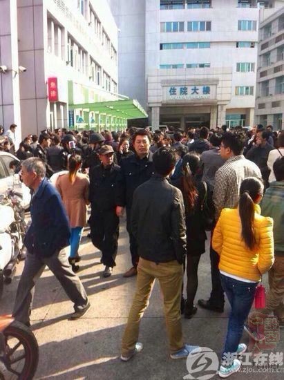 浙江一医院3名医生被患者砍伤 行凶者已被抓获