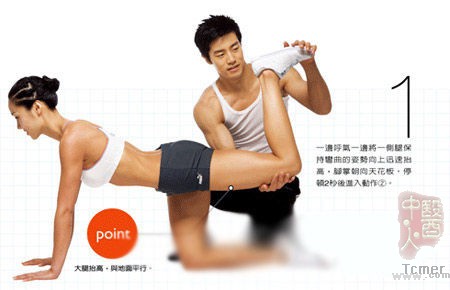迅速向上抬高腿 迅速向上抬高腿