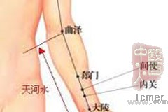 中暑患者按压内关和风池等穴位可缓解不适