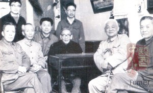 刘赤选教授(左四)80寿诞时