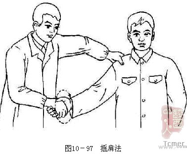 摇肩法